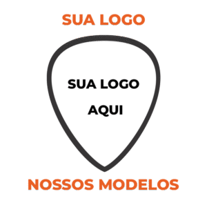 Kit 50 Palhetas Personalizadas